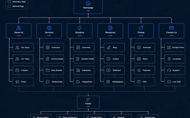 Strategic architecture process visualization